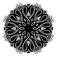 Beautiful Deco Mandala (Vector) N2