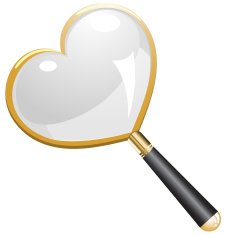 Love Search Magnifying Glass