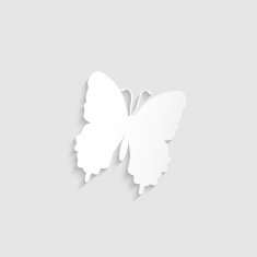 Paper Butterfly Illustration N2