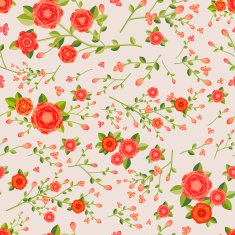 graceful seamless floral pattern N14