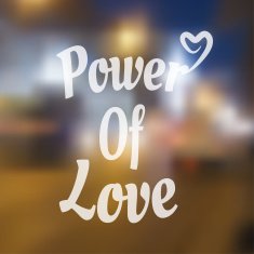 Vector typography on blur background N36