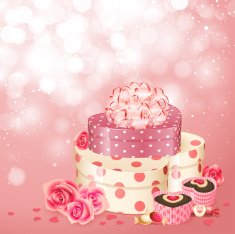 Valentine`s Day card with Heart N2