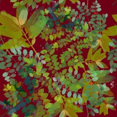Watercolor vector spring background N14