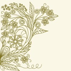 Floral Greeting Card N88