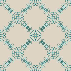 Seamless with vintage floral pattern N195