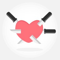 knife and heart