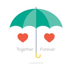 Together Forever Love Concept