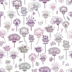 floral seamless pattern N618