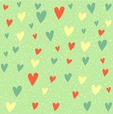 seamless hearts pattern N12