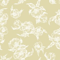 Vintage floral seamless pattern N34