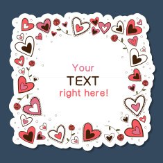Hearts Frame N4