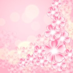 Beautiful pink flower background N2