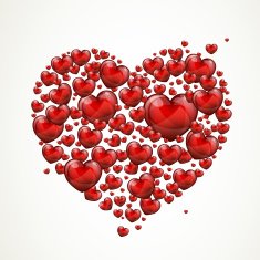 Vector Valentines Day Card N20