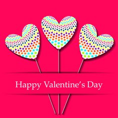 Happy Valentines Day card N25