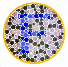 Color blind test -F