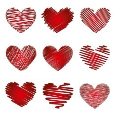 hearts vector N4