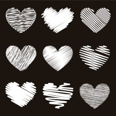 hearts vector N5