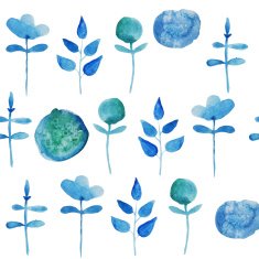 Watercolor pattern N68