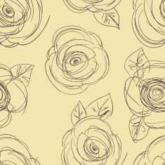Seamless roses pattern N22