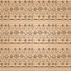 Seamless pattern with lacy design