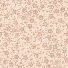 flower twig and leaf beige
