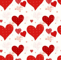 Seamless Valentine's day background N6