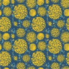 fantasy floral seamless background N3