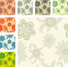 Hand drawn flowers N16