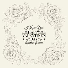 Happy holiday valntines card N3