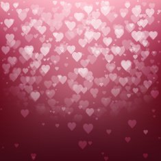 Festive blurred background with bokeh
