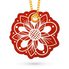 Flower graphic element N2