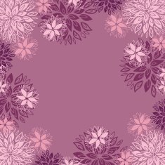 floral background with place for your text