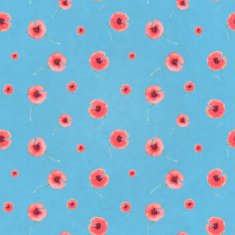 Seamless floral pattern with poppy N5