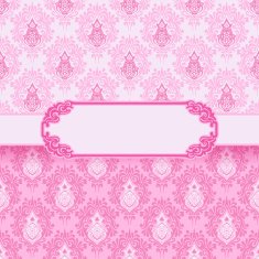 Romantic frame valentines day vector