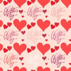 red heart valentine's day background