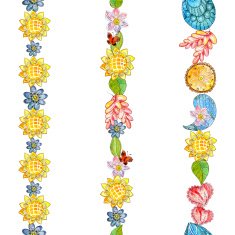 Flower Watercolor Card N3