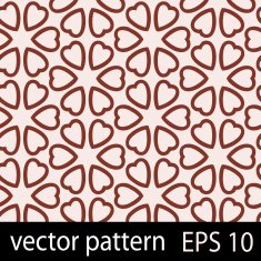 Hearts background Seamless pattern N2