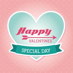 Valentines Day card N65