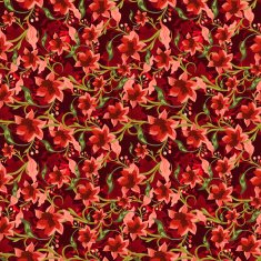 Vintage Floral Seamless Background N5