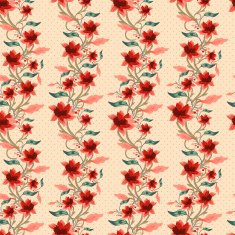 Vintage Floral Seamless Background N7