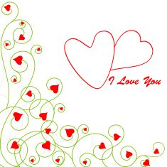 I Love You Valentine Background N4