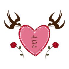 Heart Frame N15