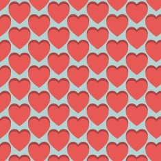 Hearts pattern N18
