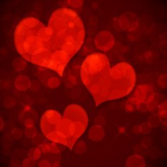 Valentine's day background with hearts N15