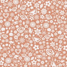 Seamless pattern of flowers N25