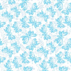 Romantic butterfly seamless pattern N4
