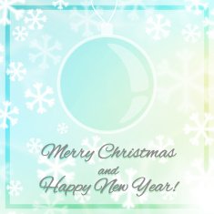 Christmas background snowflakes and soft colors N2