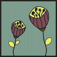 Vintage Flowers N10