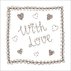 Handkerchief with embroidery N2