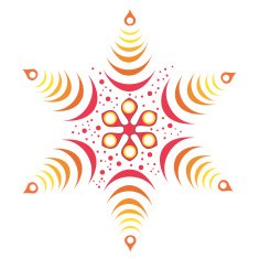 Vector flower N4